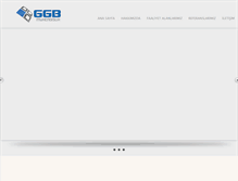 Tablet Screenshot of ggbmuhendislik.com